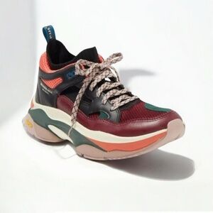 BrandBlack Saga Men sneakers Athletic Fashion Shoes Leather Fabric Vibram NIB